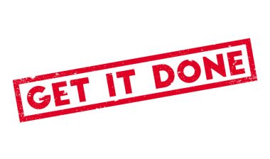 Lastik damgası bitti alın