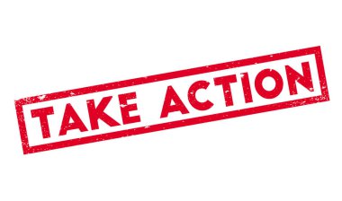 Eylem lastik damgası almak