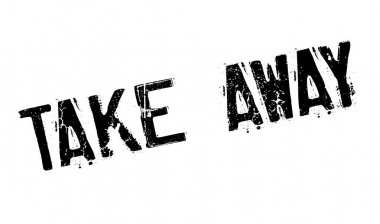 Lastik damgası götürün