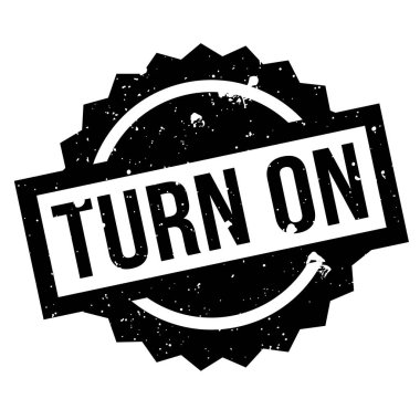 Lastik damga üzerinde açmak