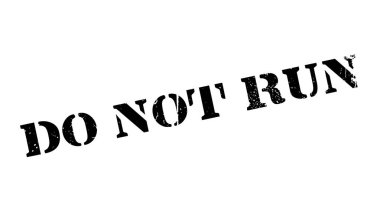 Lastik damgası çalıştırmayın