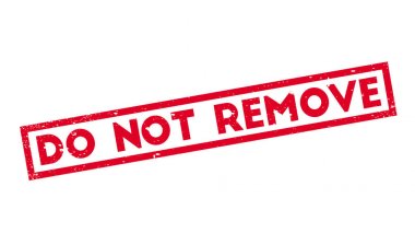 Lastik damga çıkarmak değil