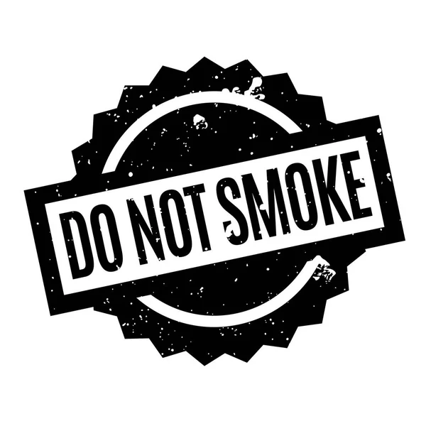 Rubberstempel niet roken doen — Stockvector