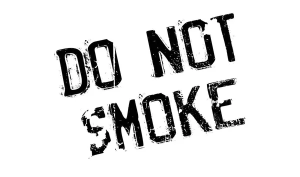Do nem dohányzom gumibélyegző — Stock Vector