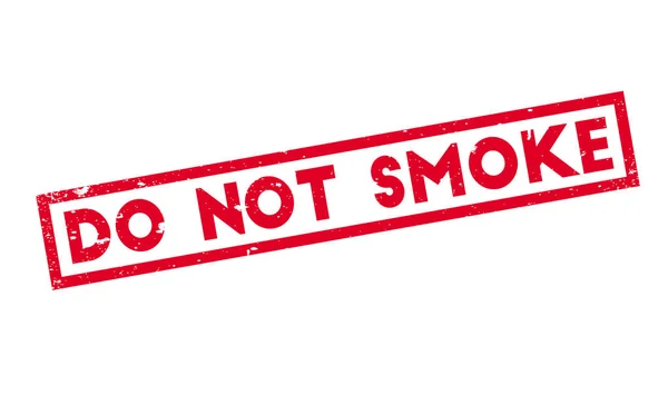Non fumare timbro di gomma — Vettoriale Stock