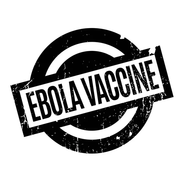 Ebola-Impfstoff mit Stempel — Stockvektor