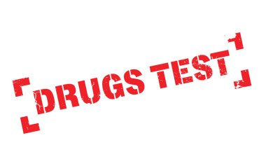 Uyuşturucu testi kauçuk damga