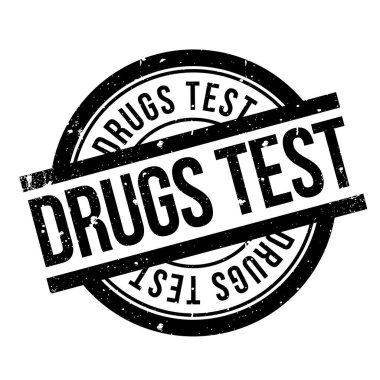 Uyuşturucu testi kauçuk damga