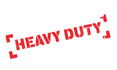 Heavy Duty rubber stamp clipart