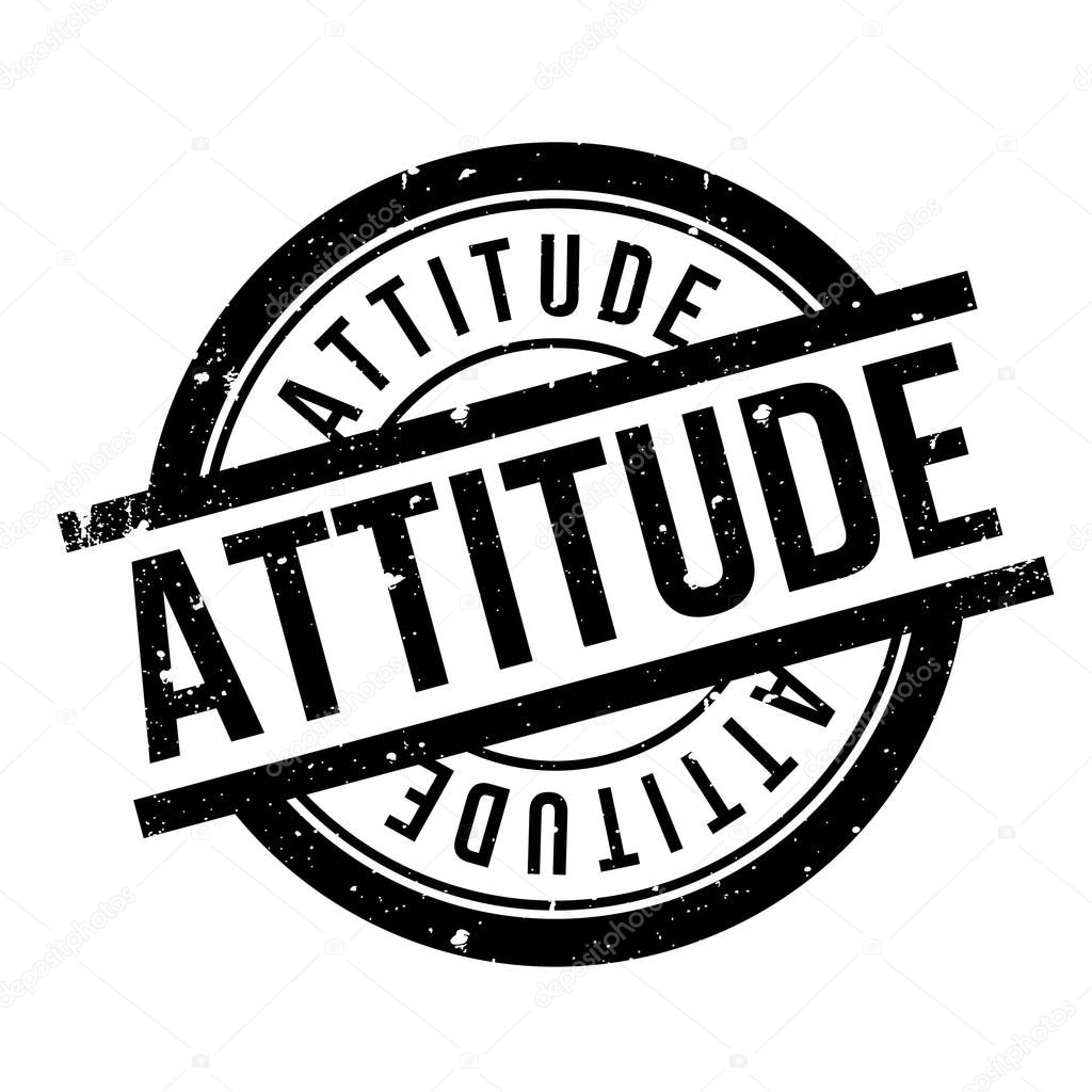 Attitude rubber stamp