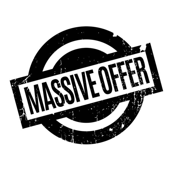 Массивная резиновая марка
