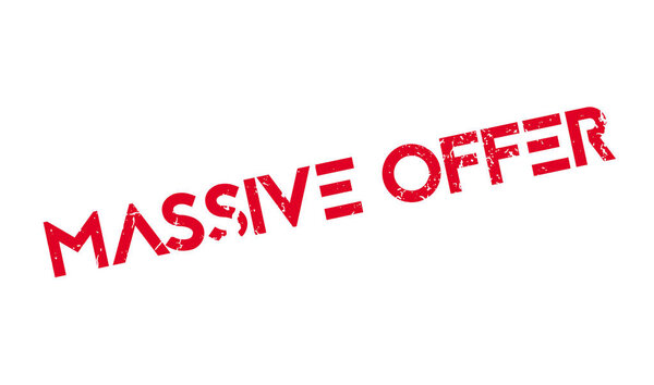 Массивная резиновая марка
