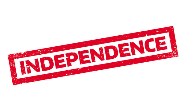 Резиновая марка Независимости
