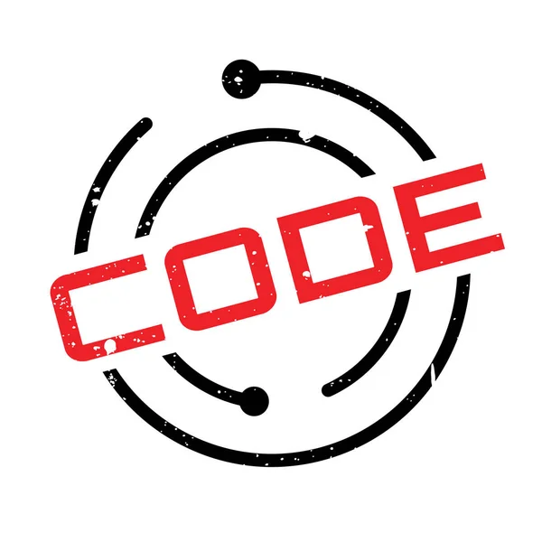 Code-stempel — Stockvector