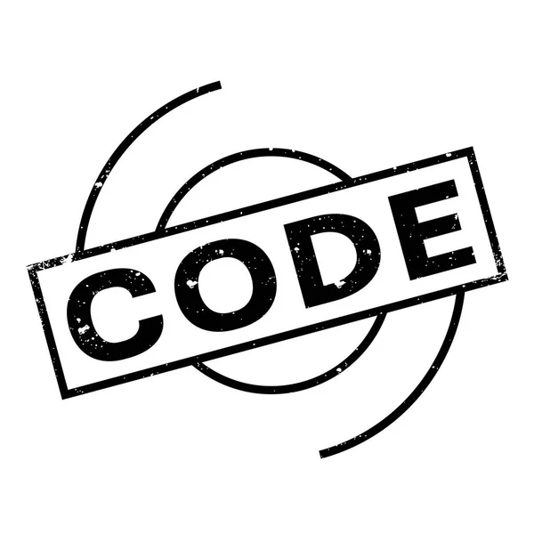Code-stempel — Stockvector
