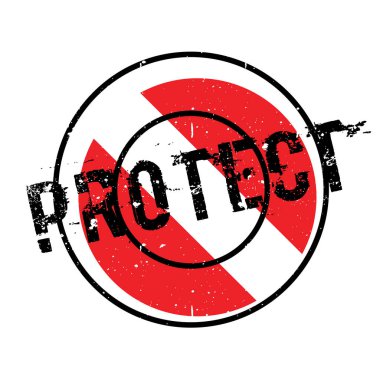 Lastik damgası korumak