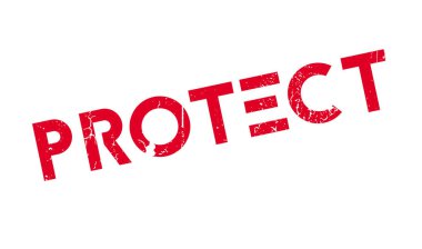 Lastik damgası korumak