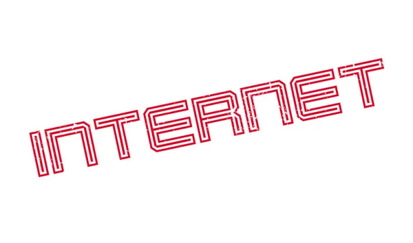 Internet-Stempel — Stockvektor