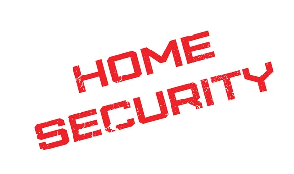 Home Security rubber stamp — Stock Vector