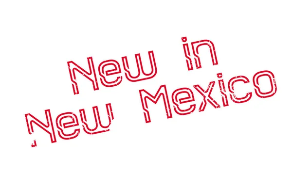 Novo no Novo México selo de borracha —  Vetores de Stock