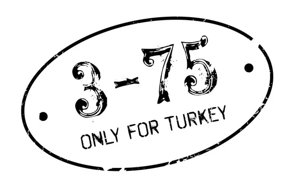 Только для Турции резиновый штамп — стоковый вектор