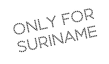 Sadece Surinam için pencere boyutu