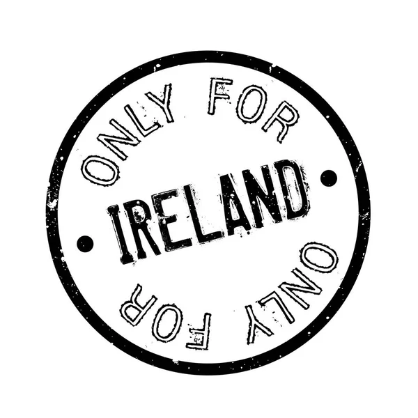 Только для ирландской резиновой марки — стоковый вектор