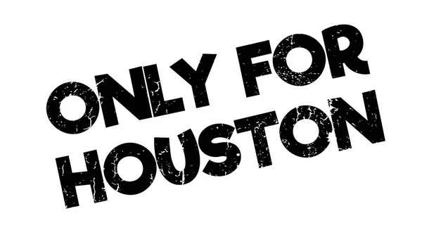 Solo para sello de goma Houston — Vector de stock