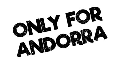 Sadece andorra onaylayan kaşe