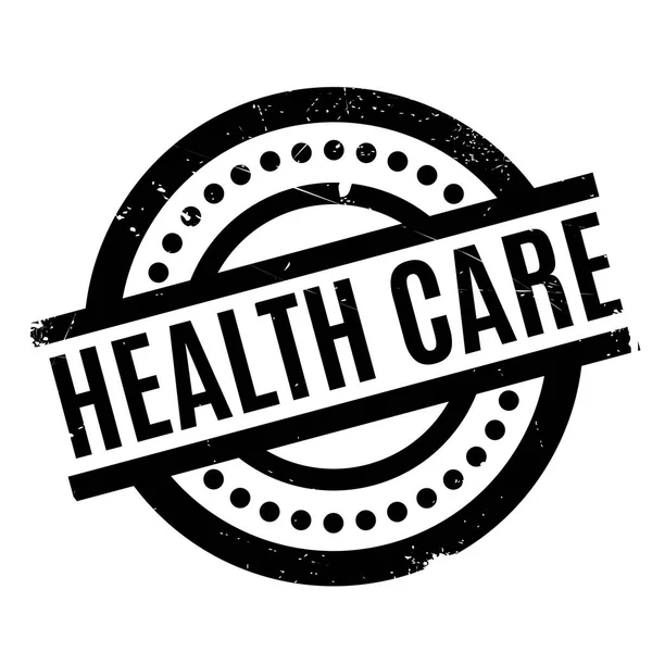 Opieki zdrowotnej pieczątka — Wektor stockowy