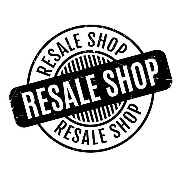 Resale Shop rubber stamp — Stock Vector