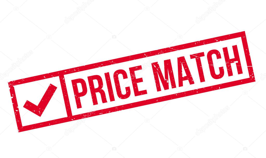 Price Match rubber stamp