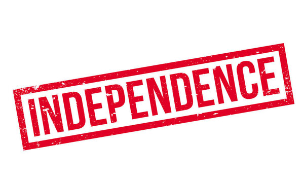 Резиновая марка Независимости
