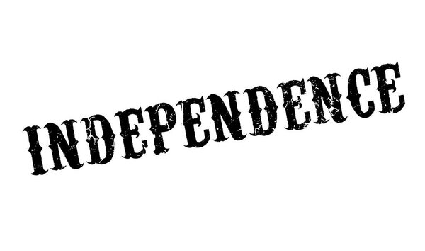 Резиновая марка Независимости
