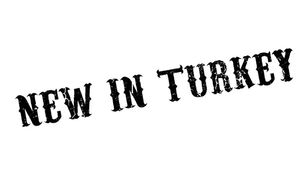 トルコにおける新しいゴム印 — ストックベクタ