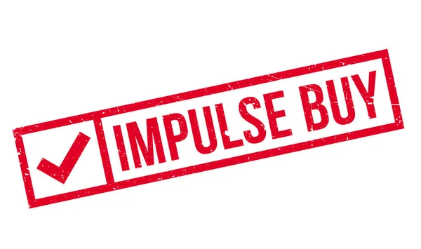 Impulse Buy rubber stamp — Stock Vector