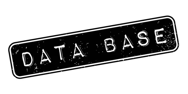 Cap karet basis data - Stok Vektor