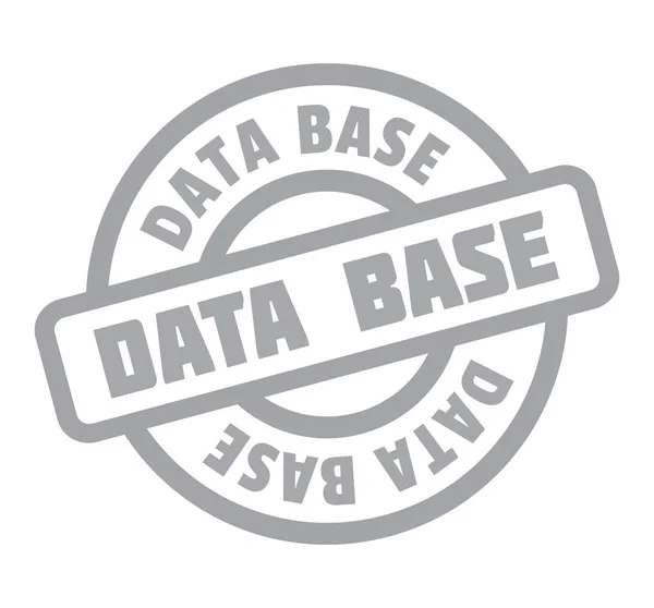 Cap karet basis data - Stok Vektor