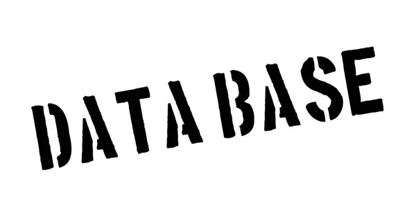 Cap karet basis data - Stok Vektor