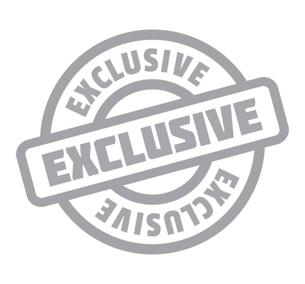 Эксклюзивная резиновая марка
