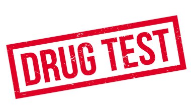 Uyuşturucu testi kauçuk damga