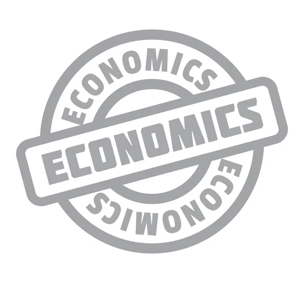 Economics rubber stamp — Stock Vector