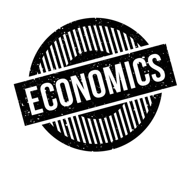 Economie Rubberstempel — Stockvector