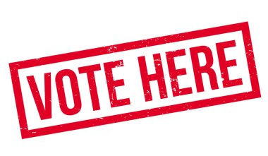 Burada lastik damgası oy