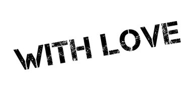 sevgi lastik damgası ile