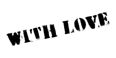 sevgi lastik damgası ile