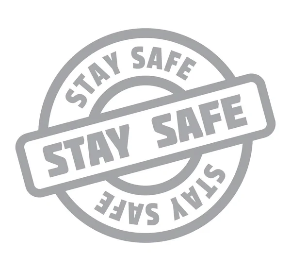 แสตมป์ยางที่ปลอดภัย — ภาพเวกเตอร์สต็อก