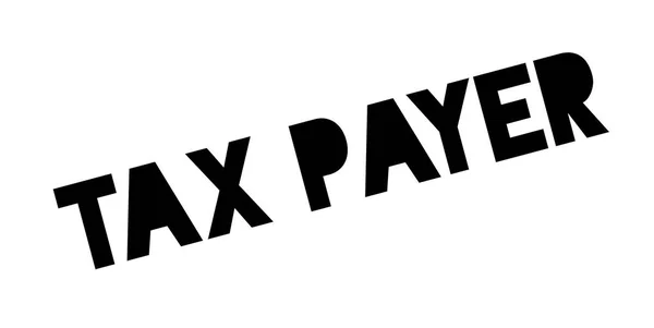 Sello de goma Tax Payer — Vector de stock