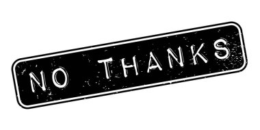 Kauçuk damga yok teşekkürler