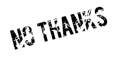 Kauçuk damga yok teşekkürler